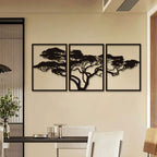 Metal Tree of Life Wall Art Set