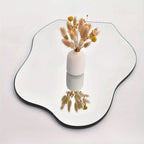 Asymmetrical Frameless Wall Mirror