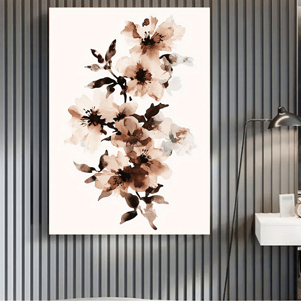Abstract Floral Canvas Wall Art