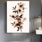 Abstract Floral Canvas Wall Art