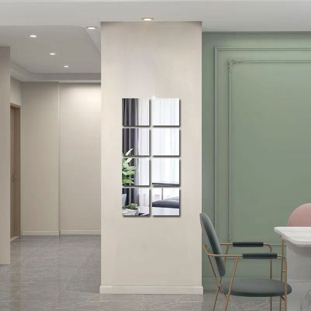 3D Acrylic Mirror Wall Stickers Set