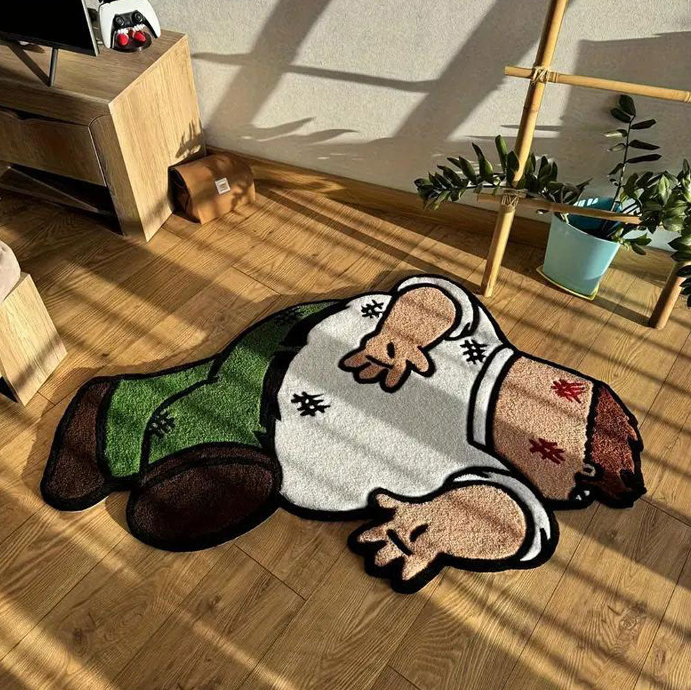 Cartoon Figure Soft Area Rug