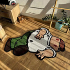 Cartoon Figure Soft Area Rug