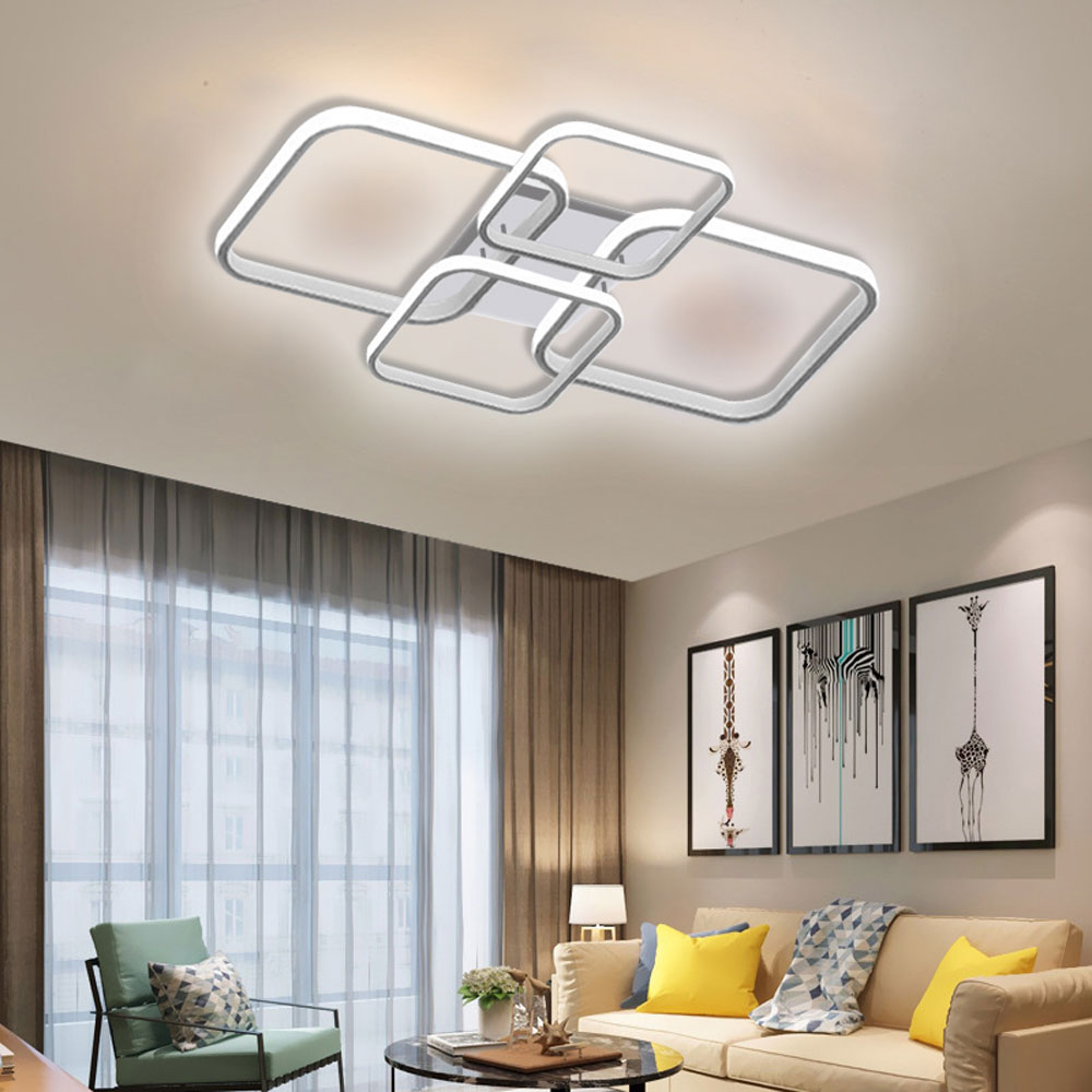 Modern LED Ceiling Light Square Design