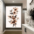 Abstract Floral Canvas Wall Art