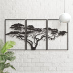 Metal Tree of Life Wall Art Set