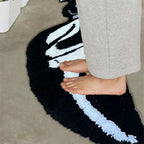 Skull Knife Horror Welcome Rug