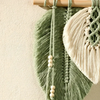 Boho Macrame Leaf Wall Hanging
